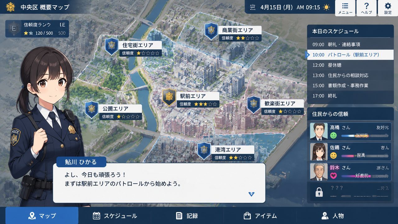 极道无赖EX 女警鮎川光 角色养成 详情图 1