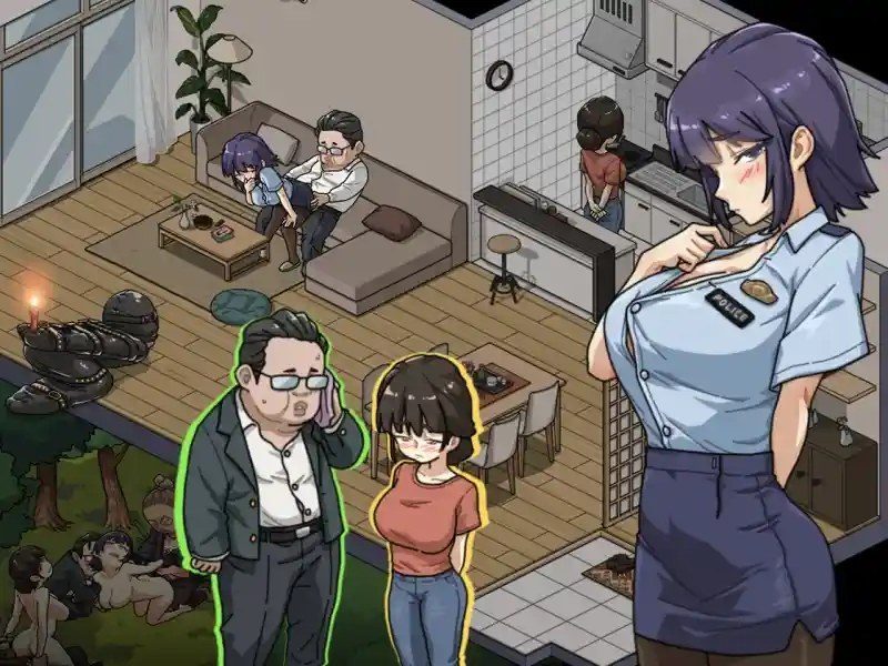 极道无赖EX 女警鮎川光 场景演出 资料图 5
